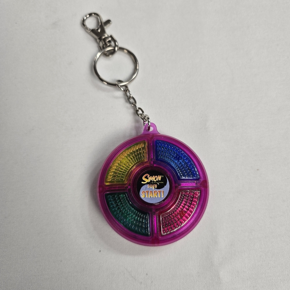 Vintage Simon Says Y2K Keychain Tedted And Works